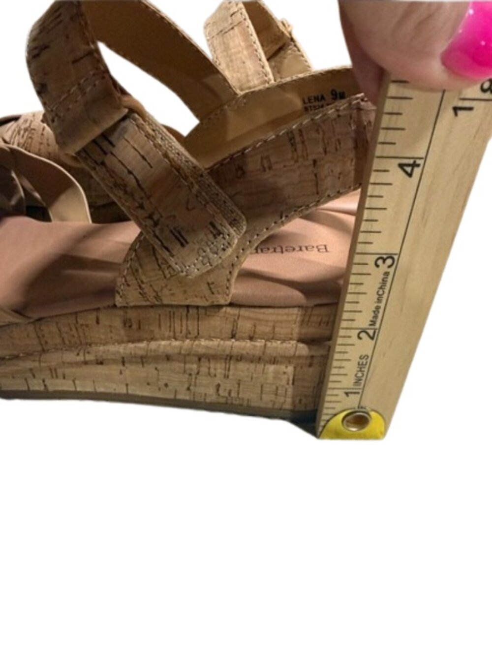 Baretraps Lena Wedge Sandals Size 9 NWOT - Picture 7 of 7